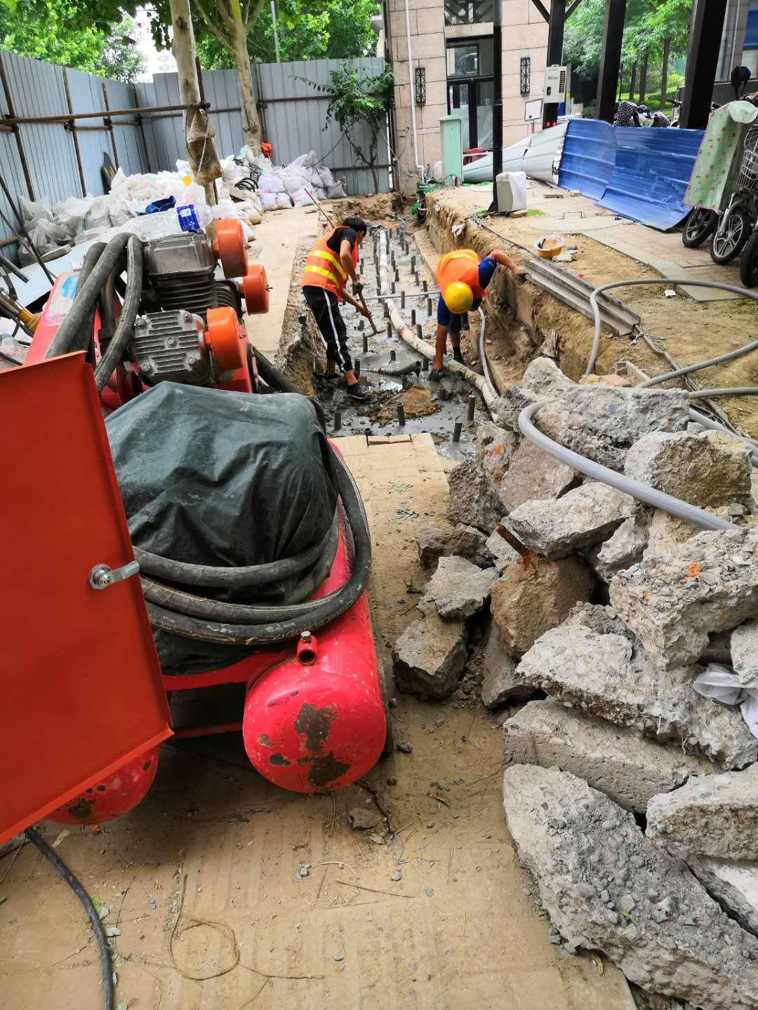青县地基加固解决房子的地基下沉问题
